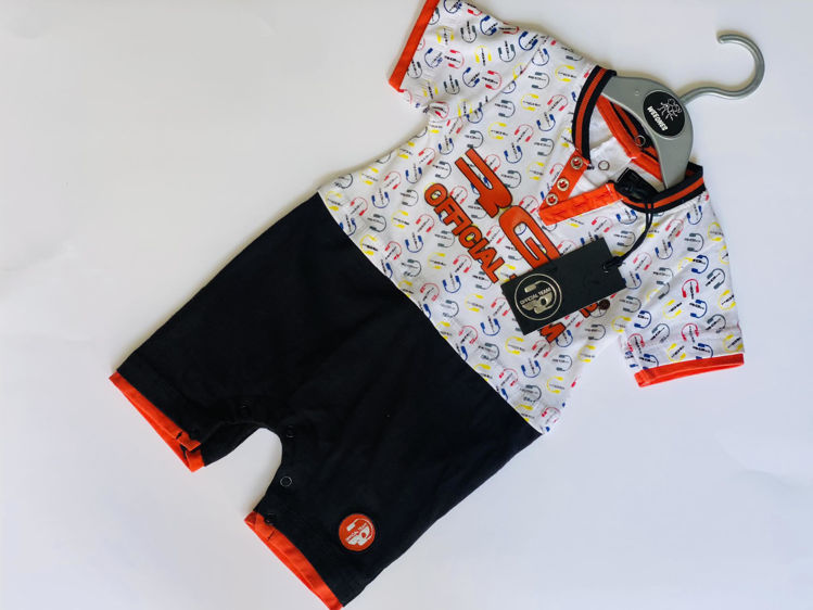 Picture of RGIK1244 - RG512 COTON BOYS ROMPERS